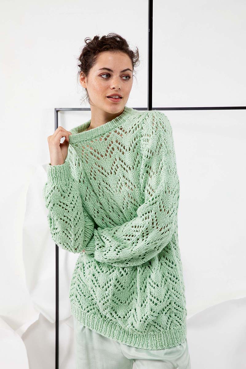 Strickset Pullover Aus Amira Von Lang Yarns 1 Strickset Pullover Aus Amira Von Lang Yarns