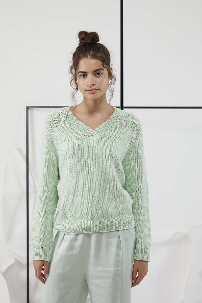 Strickset Pullover Aus Amira Von Lang Yarns 3 Strickset Pullover Aus Amira Von Lang Yarns – Bild 3