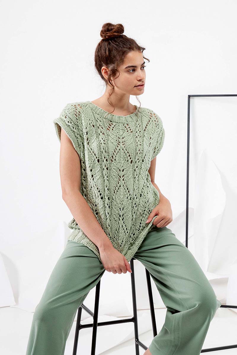 Strickset Pullunder Aus Amira Von Lang Yarns 1 Strickset Pullunder Aus Amira Von Lang Yarns