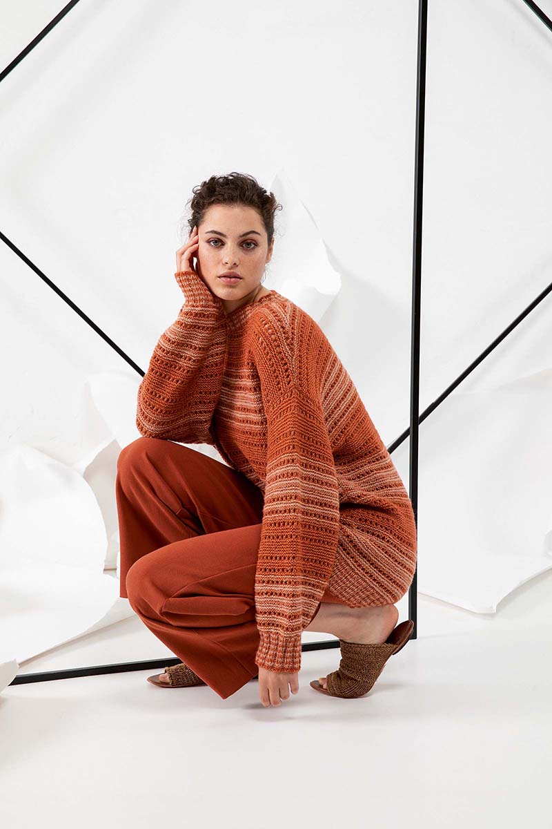 Strickset Pullover Aus Regina Von Lang Yarns 1 Strickset Pullover Aus Regina Von Lang Yarns
