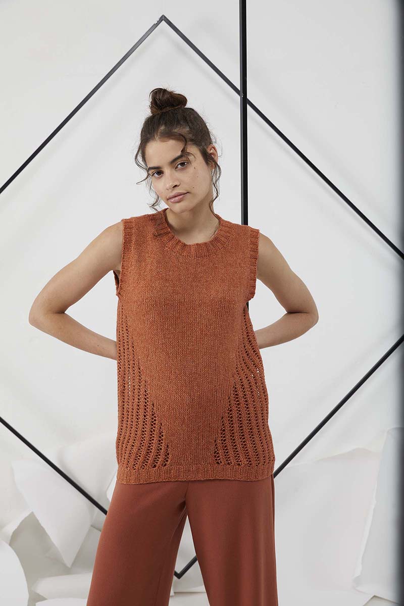 Strickset Top Aus Regina Von Lang Yarns 3 Strickset Top Aus Regina Von Lang Yarns – Bild 3