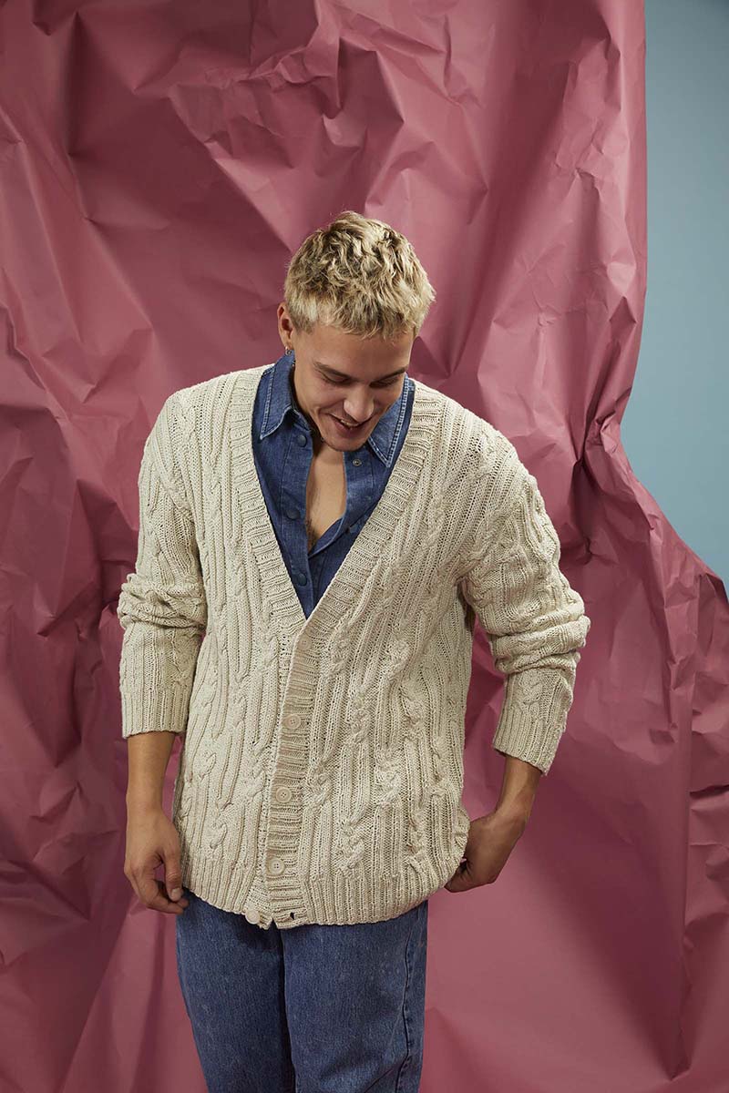 Strickset Jacke Aus Norma Von Lang Yarns 2 Strickset Jacke Aus Norma Von Lang Yarns – Bild 2