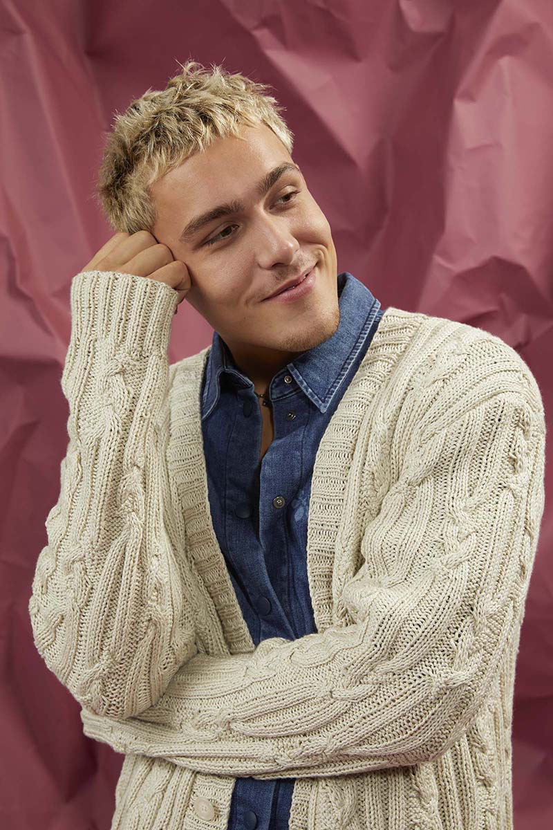 Strickset Jacke Aus Norma Von Lang Yarns 4 Strickset Jacke Aus Norma Von Lang Yarns – Bild 4