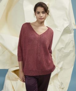 Strickset Pullover Aus Crealino Von Lang Yarns 6 Strickset Pullover Aus Crealino Von Lang Yarns – Bild 3