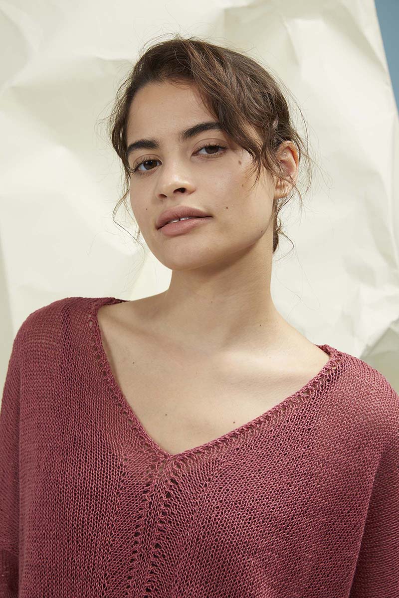 Strickset Pullover Aus Crealino Von Lang Yarns 4 Strickset Pullover Aus Crealino Von Lang Yarns – Bild 4