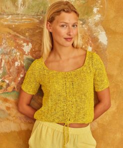 Strickset Short-Sleeved Top Aus Pride Von Lang Yarns 7 Strickset Short-Sleeved Top Aus Pride Von Lang Yarns – Bild 4
