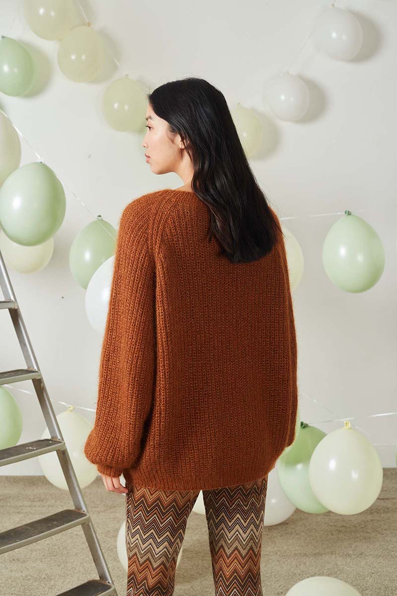 Strickset Pullover Top Down Aus Lace Von Lang Yarns 3 Strickset Pullover Top Down Aus Lace Von Lang Yarns – Bild 3