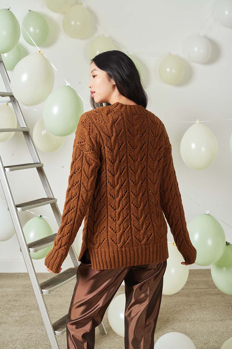 Strickset Pullover Aus Yak Von Lang Yarns 2 Strickset Pullover Aus Yak Von Lang Yarns – Bild 2