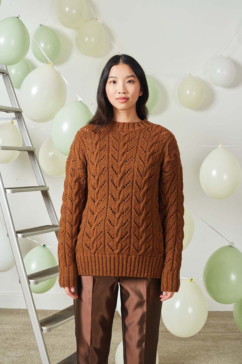 Strickset Pullover Aus Yak Von Lang Yarns 4 Strickset Pullover Aus Yak Von Lang Yarns – Bild 4
