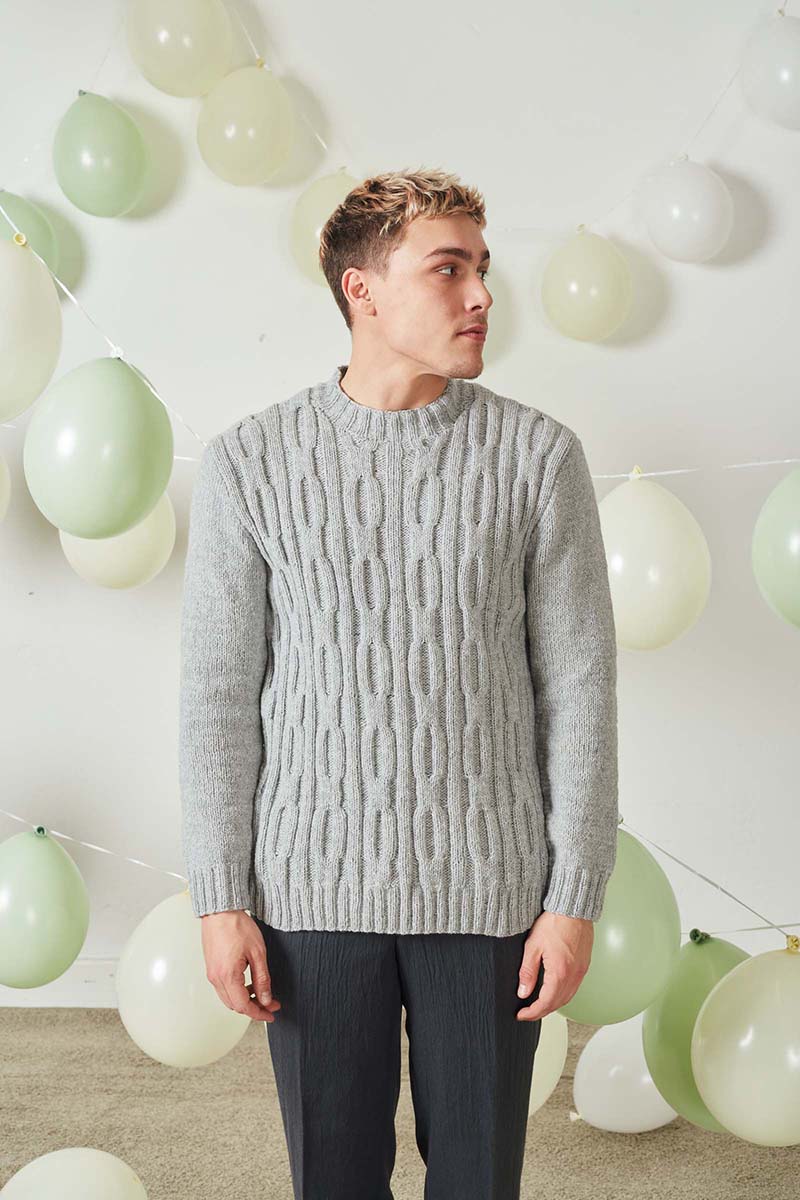 Strickset Pullover Aus Lambswool Von Lang Yarns 4 Strickset Pullover Aus Lambswool Von Lang Yarns – Bild 4