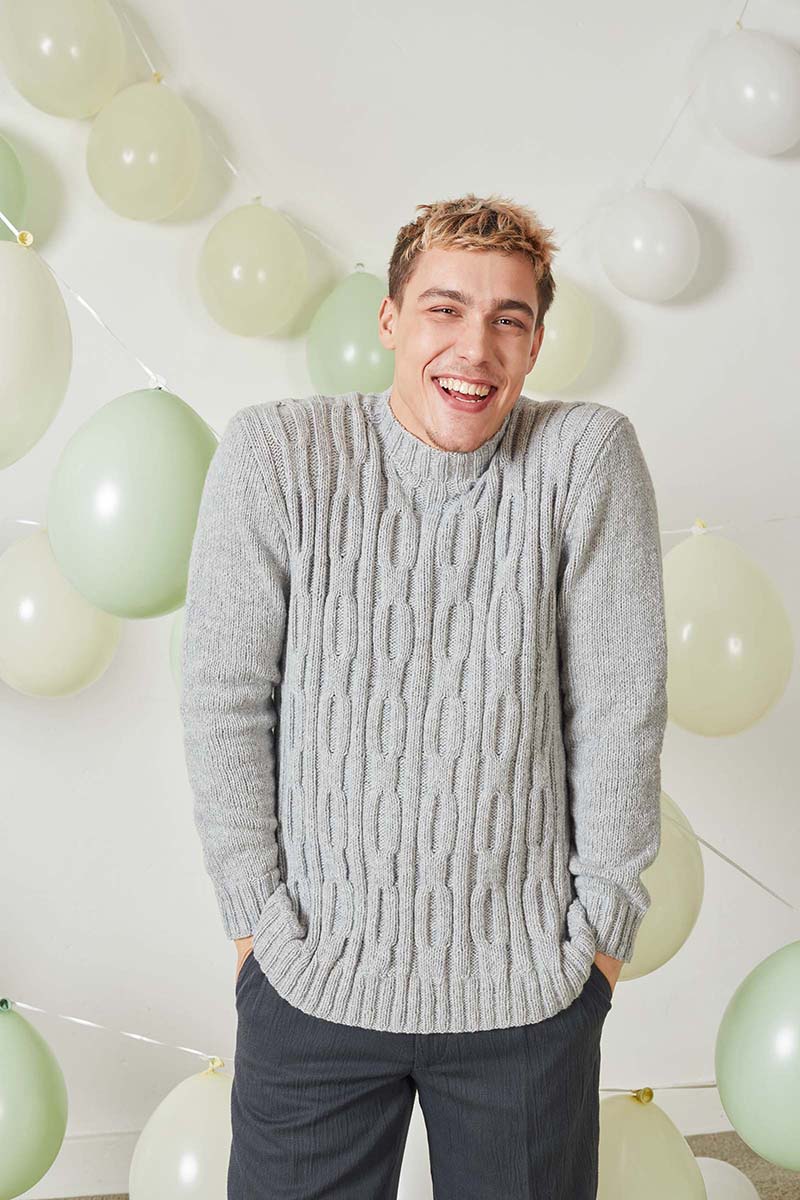 Strickset Pullover Aus Lambswool Von Lang Yarns 1 Strickset Pullover Aus Lambswool Von Lang Yarns