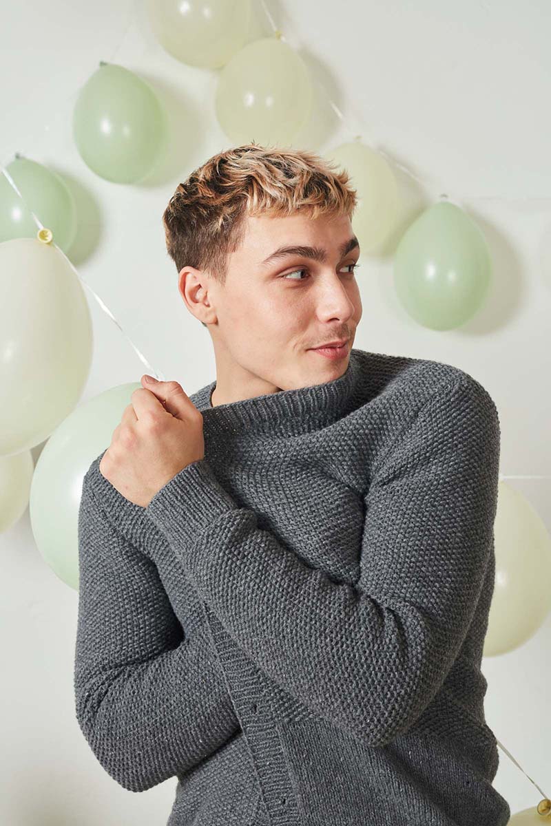 Strickset Jacke Aus Lambswool Von Lang Yarns 3 Strickset Jacke Aus Lambswool Von Lang Yarns – Bild 3