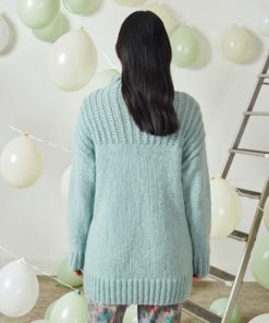 Strickset Pullover Aus Lambswool Und Lace Lamé Von Lang Yarns 5 Strickset Pullover Aus Lambswool Und Lace Lamé Von Lang Yarns – Bild 2
