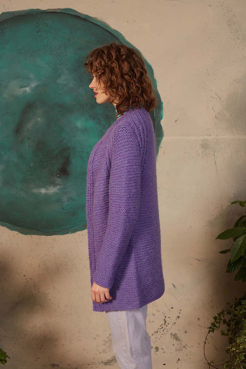 Strickset Jacke Top Down Aus Carpe Diem Und Suri Alpaca Von Lang Yarns 4 Strickset Jacke Top Down Aus Carpe Diem Und Suri Alpaca Von Lang Yarns – Bild 4