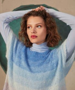 Strickset Pullover Top Down Aus Mohair 21 Von Lang Yarns 7 Strickset Pullover Top Down Aus Mohair 21 Von Lang Yarns – Bild 4