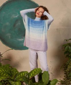 Strickset Pullover Top Down aus Mohair 21 von Lang Yarns