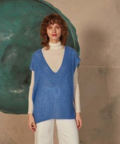 Strickset Weiter Pullunder Aus Mohair 21 Von Lang Yarns 7 Strickset Weiter Pullunder Aus Mohair 21 Von Lang Yarns – Bild 4