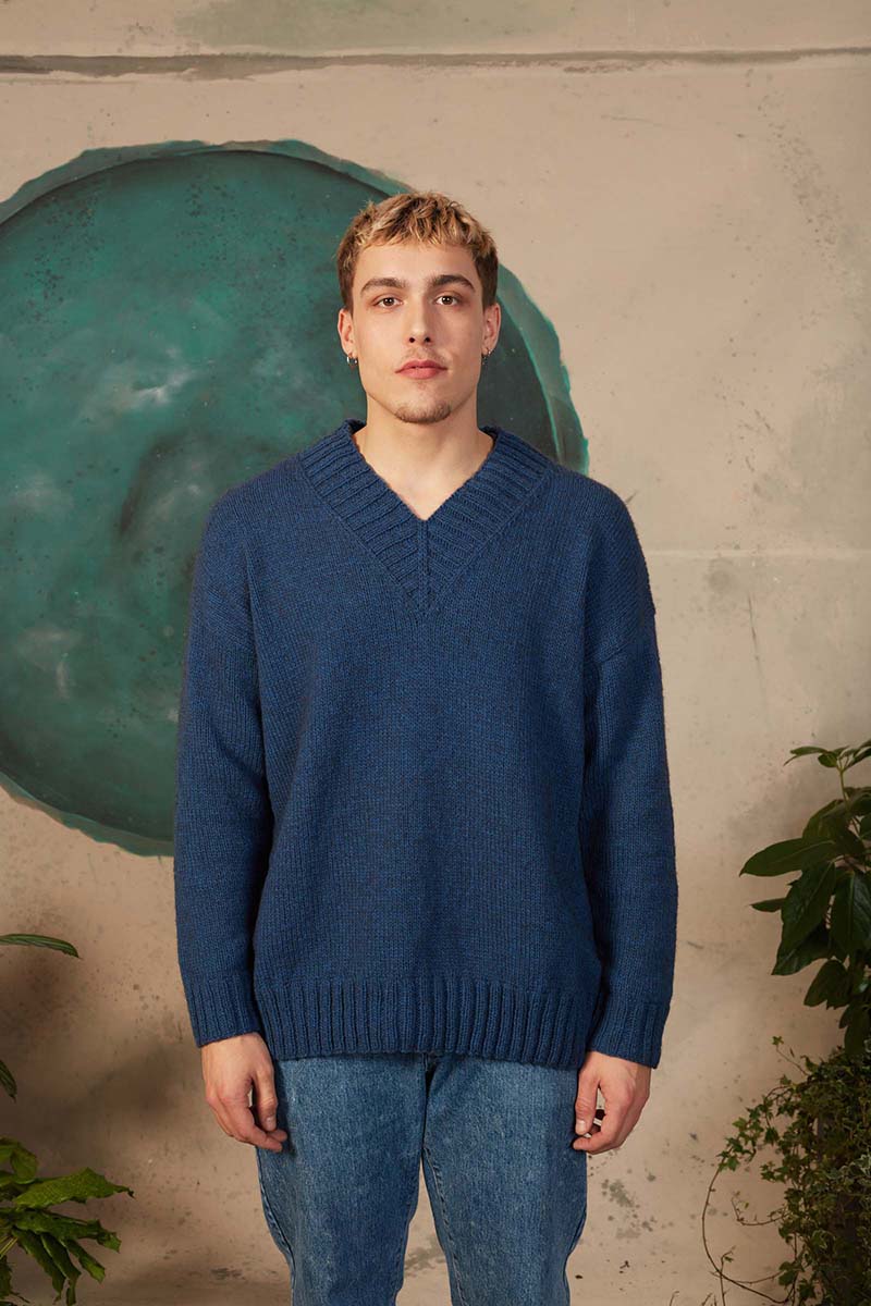 Strickset Pullover Aus Yak Von Lang Yarns 4 Strickset Pullover Aus Yak Von Lang Yarns – Bild 4