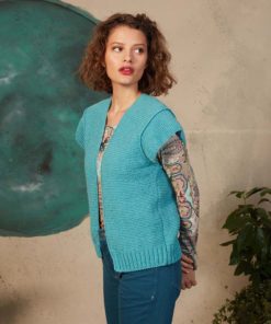 Strickset Weste Aus Lambswool Von Lang Yarns 7 Strickset Weste Aus Lambswool Von Lang Yarns – Bild 4