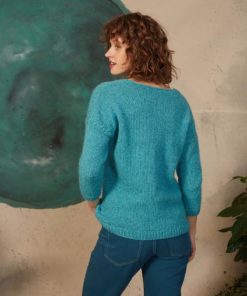 Strickset Pullover Aus Lambswool Und Lace Von Lang Yarns 5 Strickset Pullover Aus Lambswool Und Lace Von Lang Yarns – Bild 2