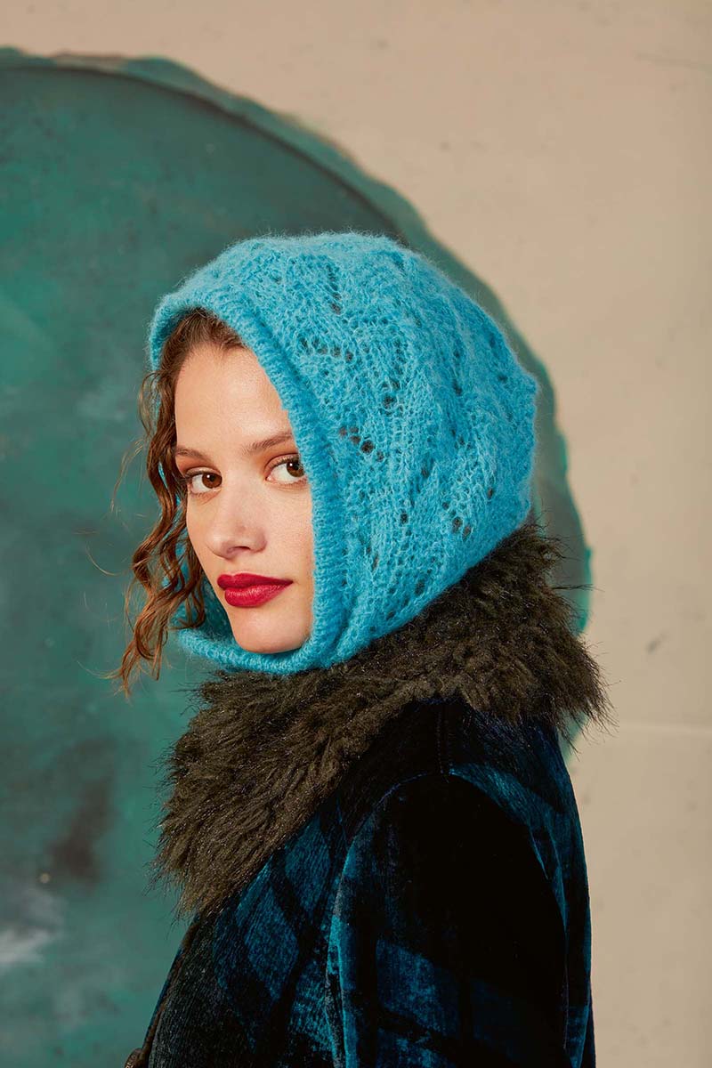 Strickset Schalmütze Aus Suri Alpaca Von Lang Yarns 1 Strickset Schalmütze Aus Suri Alpaca Von Lang Yarns