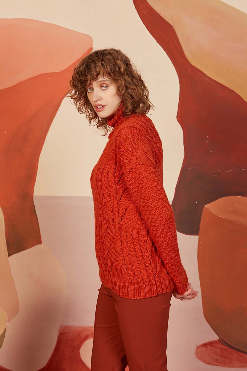 Strickset Pullover Aus Carpe Diem Von Lang Yarns 2 Strickset Pullover Aus Carpe Diem Von Lang Yarns – Bild 2