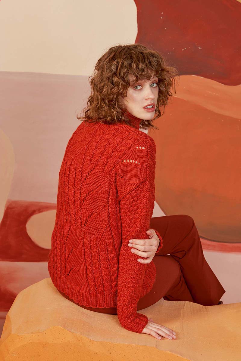 Strickset Pullover Aus Carpe Diem Von Lang Yarns 1 Strickset Pullover Aus Carpe Diem Von Lang Yarns
