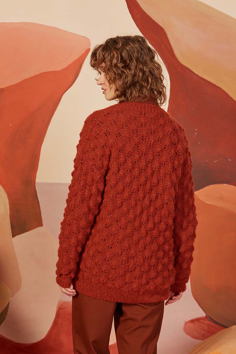 Strickset Jacke Aus Suri Alpaca Von Lang Yarns 3 Strickset Jacke Aus Suri Alpaca Von Lang Yarns – Bild 3