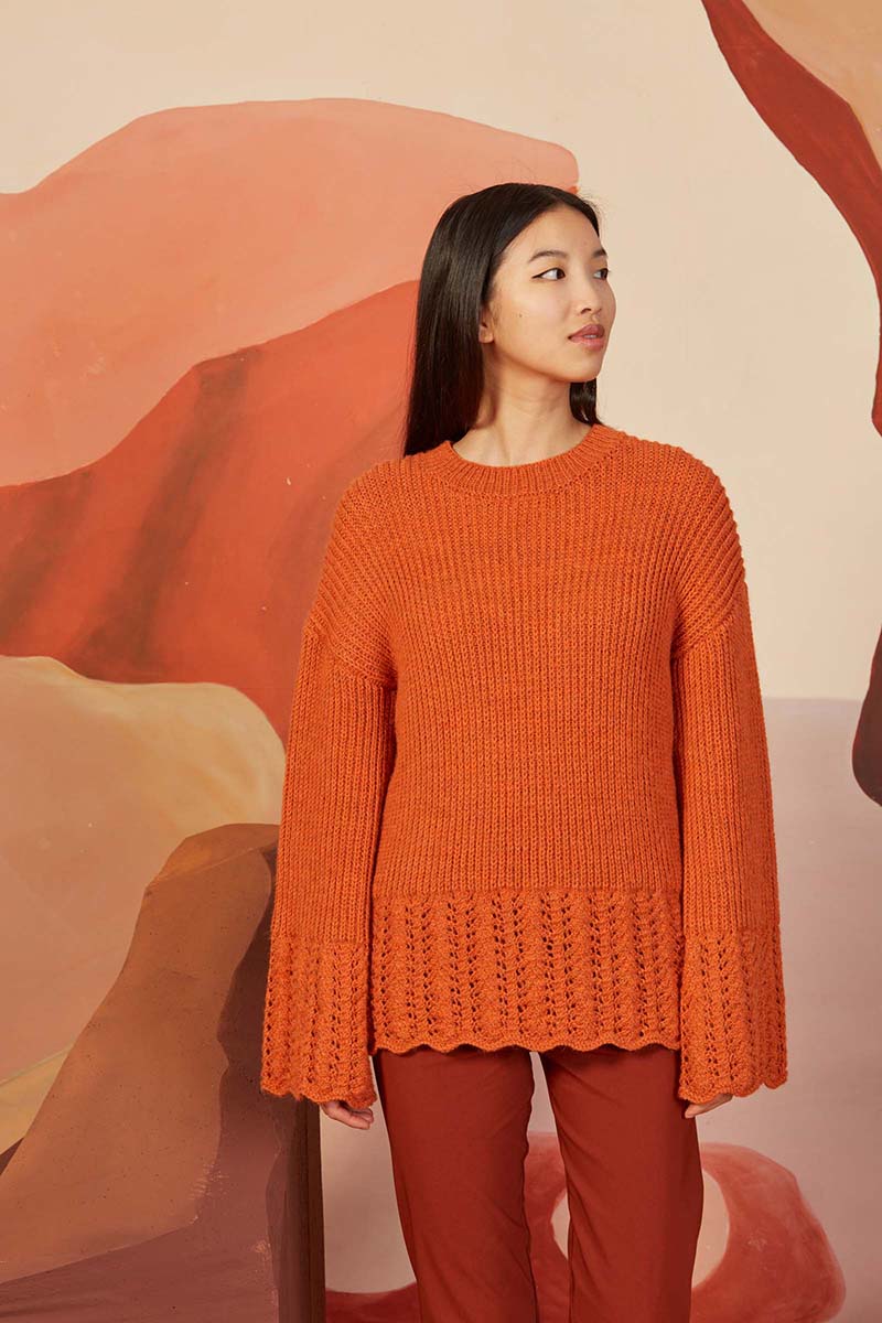 Strickset Pullover Aus Alpaca Soxx 6-Fach Von Lang Yarns 3 Strickset Pullover Aus Alpaca Soxx 6-Fach Von Lang Yarns – Bild 3