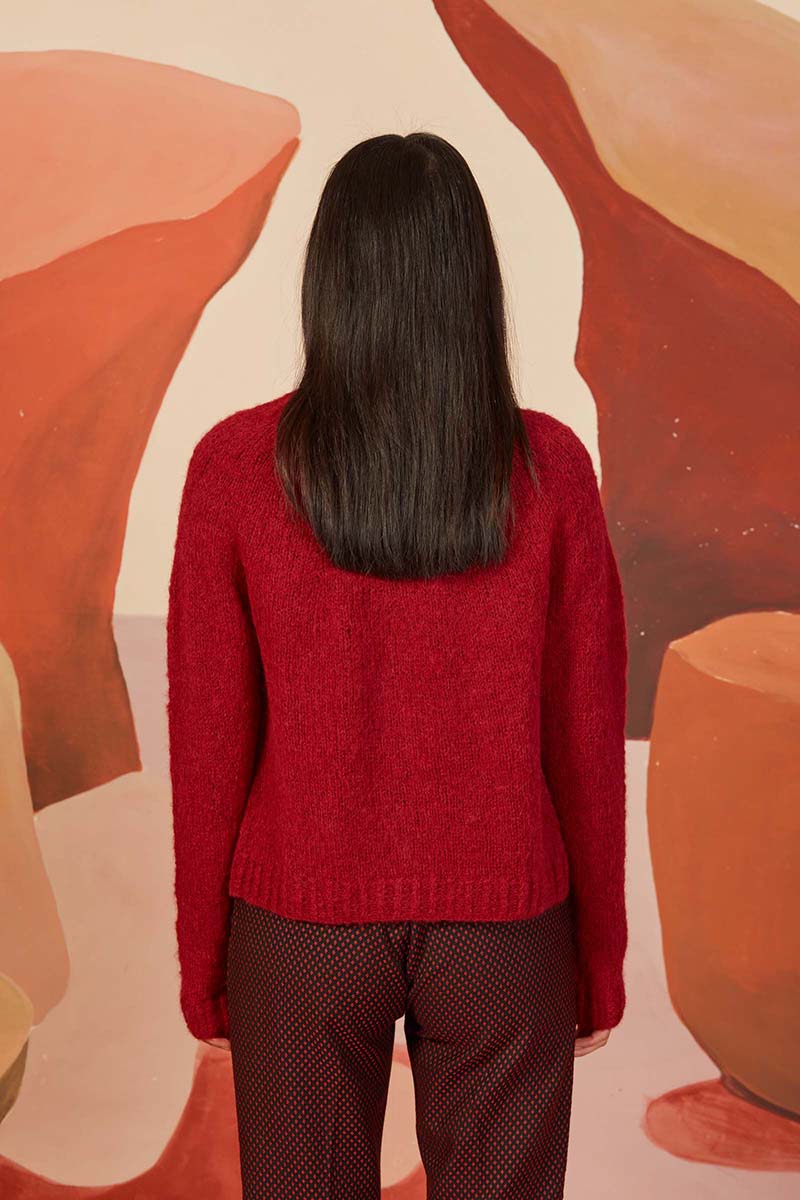 Strickset Jacke Top Down Aus Suri Alpaca Von Lang Yarns 2 Strickset Jacke Top Down Aus Suri Alpaca Von Lang Yarns – Bild 2