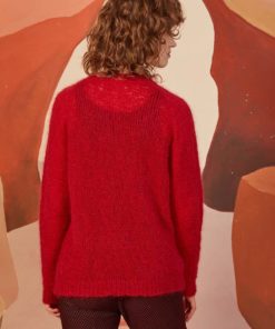 Strickset Pullover Top Down Aus Mohair Luxe Von Lang Yarns 5 Strickset Pullover Top Down Aus Mohair Luxe Von Lang Yarns – Bild 2