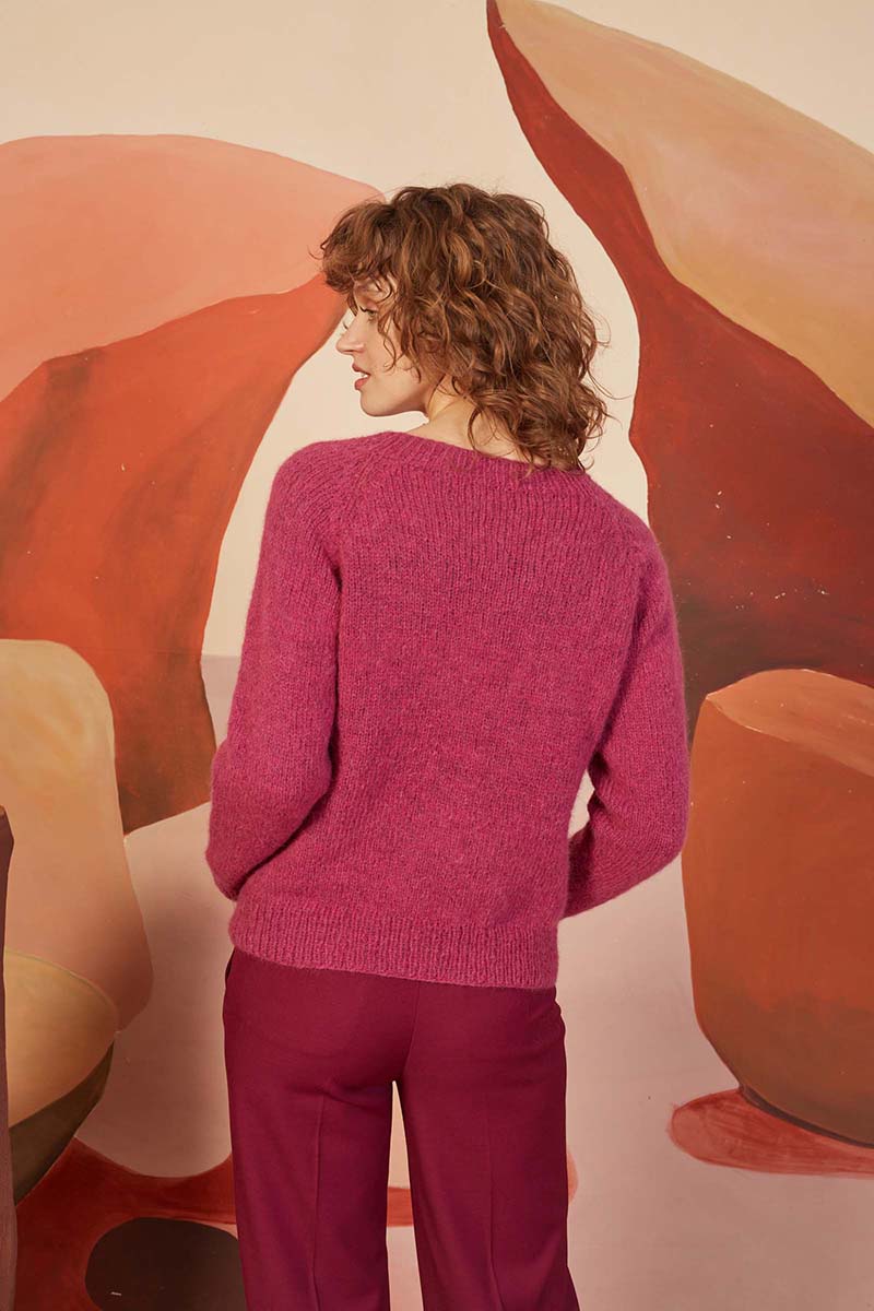 Strickset Pullover Top Down Aus Malou Light Von Lang Yarns 3 Strickset Pullover Top Down Aus Malou Light Von Lang Yarns – Bild 3