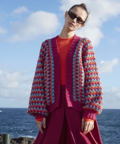 Strickset Cardigan aus Glory von Lang Yarns