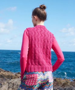 Strickset Slipover Aus Glory Von Lang Yarns 6 Strickset Slipover Aus Glory Von Lang Yarns – Bild 3