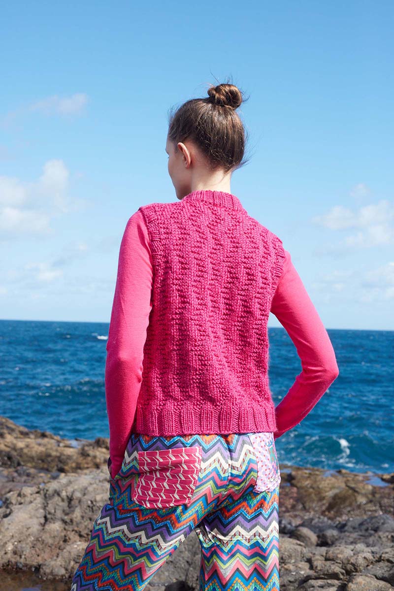 Strickset Slipover Aus Glory Von Lang Yarns 3 Strickset Slipover Aus Glory Von Lang Yarns – Bild 3