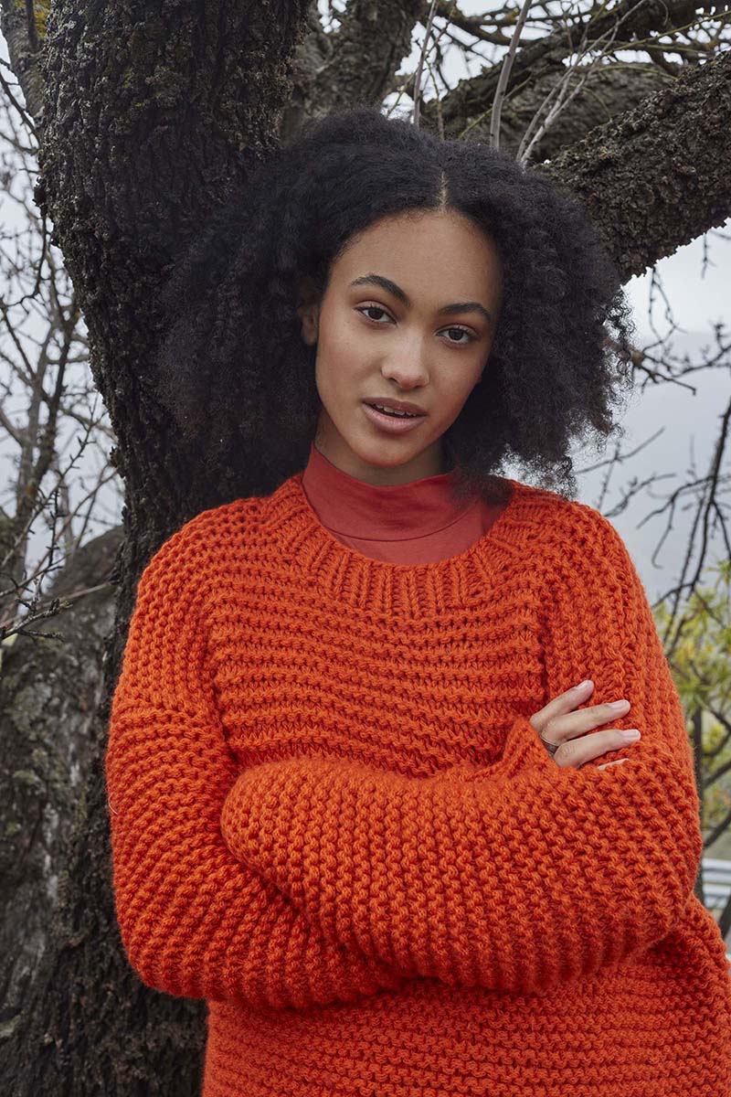 Strickset Sweater Aus Memory Von Lang Yarns 2 Strickset Sweater Aus Memory Von Lang Yarns – Bild 2