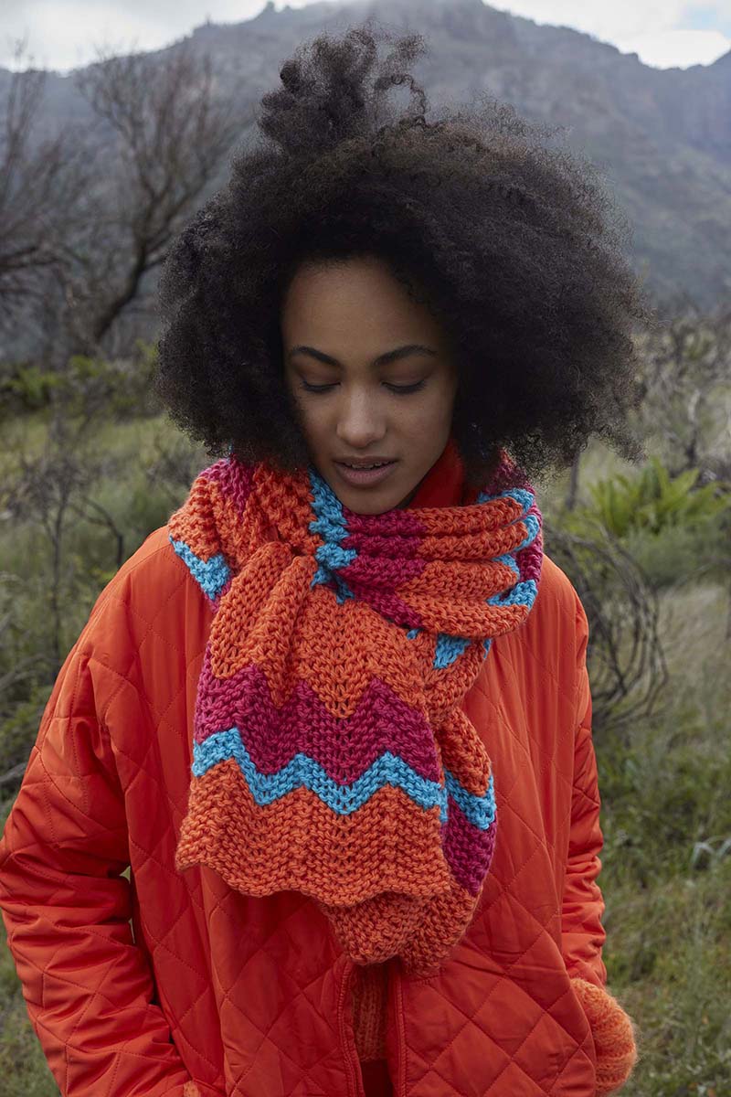 Strickset Scarf Aus Glory Von Lang Yarns 1 Strickset Scarf Aus Glory Von Lang Yarns