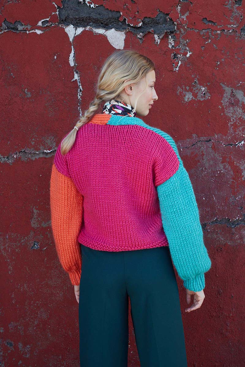 Strickset Cardigan Aus Fire Von Lang Yarns 3 Strickset Cardigan Aus Fire Von Lang Yarns – Bild 3