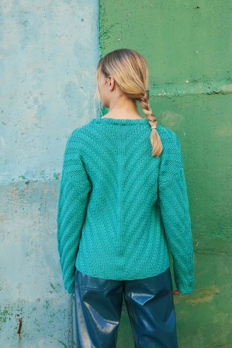 Strickset Sweater Aus Glory Von Lang Yarns 3 Strickset Sweater Aus Glory Von Lang Yarns – Bild 3