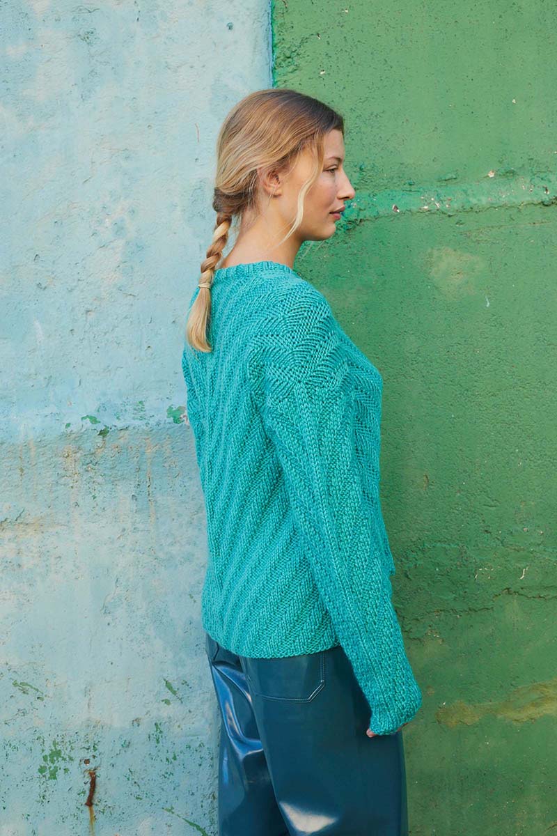 Strickset Sweater Aus Glory Von Lang Yarns 4 Strickset Sweater Aus Glory Von Lang Yarns – Bild 4