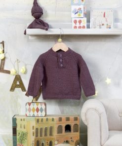 Strickset Pullover Aus Merino 200 Bebe Von Lang Yarns 5 Strickset Pullover Aus Merino 200 Bebe Von Lang Yarns – Bild 3