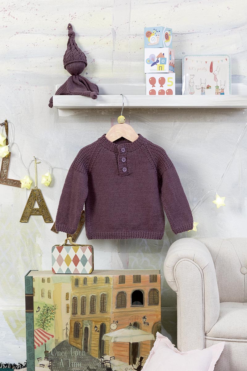 Strickset Pullover Aus Merino 200 Bebe Von Lang Yarns 3 Strickset Pullover Aus Merino 200 Bebe Von Lang Yarns – Bild 3