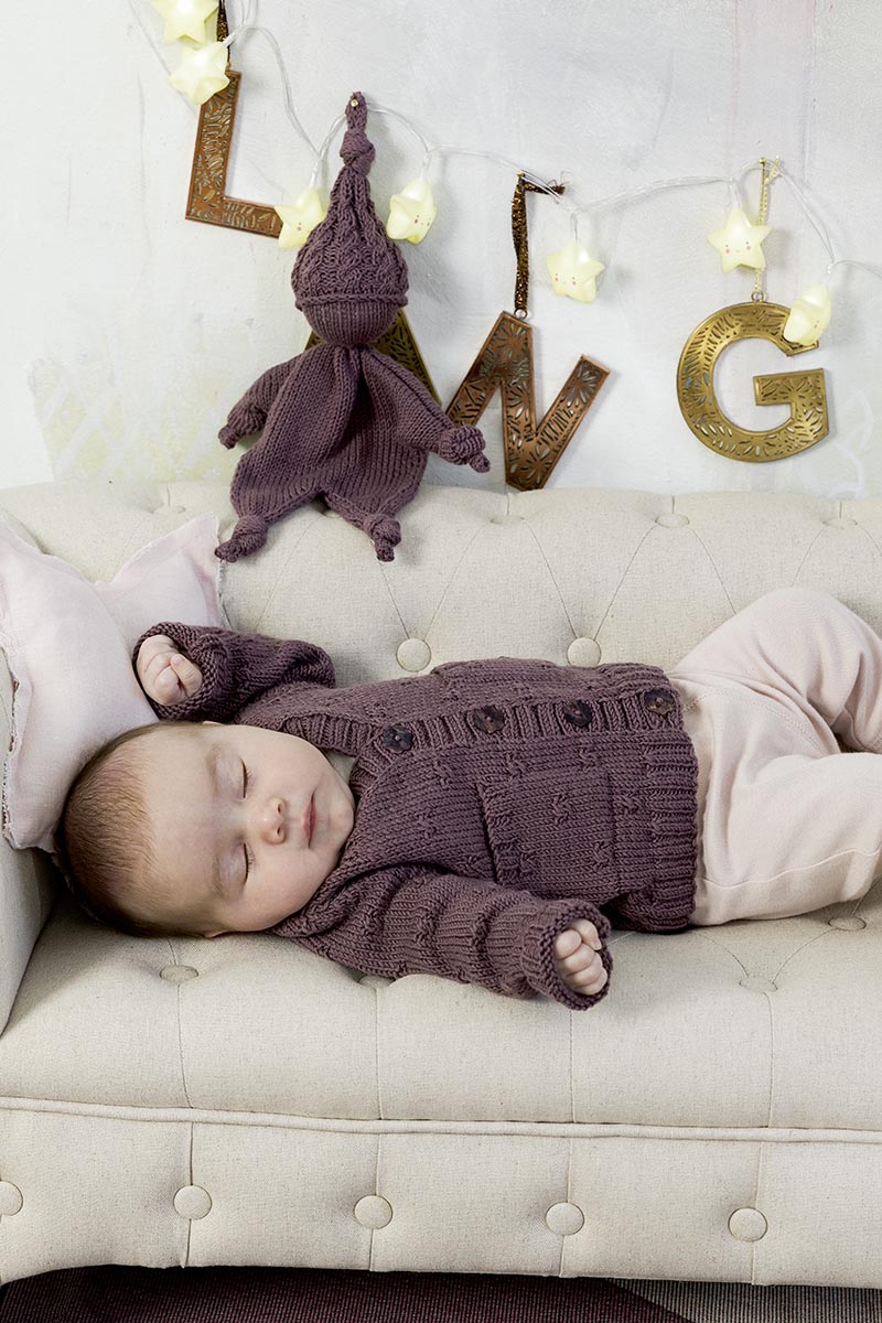 Strickset Knotenmann Aus Baby Cotton Von Lang Yarns 3 Strickset Knotenmann Aus Baby Cotton Von Lang Yarns – Bild 3