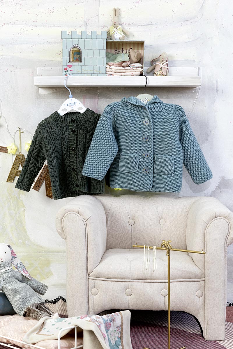 Strickset Jacke Aus Merino 150 Von Lang Yarns 5 Strickset Jacke Aus Merino 150 Von Lang Yarns – Bild 5