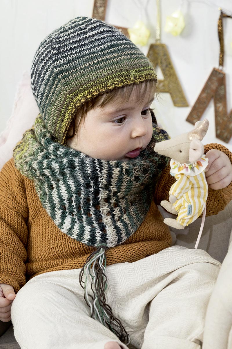Strickset Mütze Aus Mille Colori Baby Von Lang Yarns 2 Strickset Mütze Aus Mille Colori Baby Von Lang Yarns – Bild 2