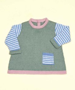 Strickset Kleid Aus Merino 200 Bebe Von Lang Yarns 5 Strickset Kleid Aus Merino 200 Bebe Von Lang Yarns – Bild 2