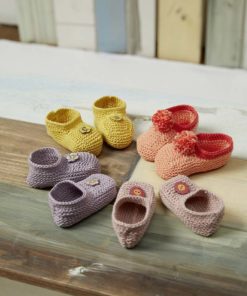 Strickset Schühchen Aus Merino 200 Bebe Von Lang Yarns 6 Strickset Schühchen Aus Merino 200 Bebe Von Lang Yarns – Bild 3