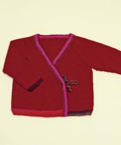 Strickset Wickeljacke Aus Merino 200 Bebe Von Lang Yarns 5 Strickset Wickeljacke Aus Merino 200 Bebe Von Lang Yarns – Bild 3