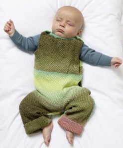 Strickset Trägerhose aus Baby Cotton Color von Lang Yarns