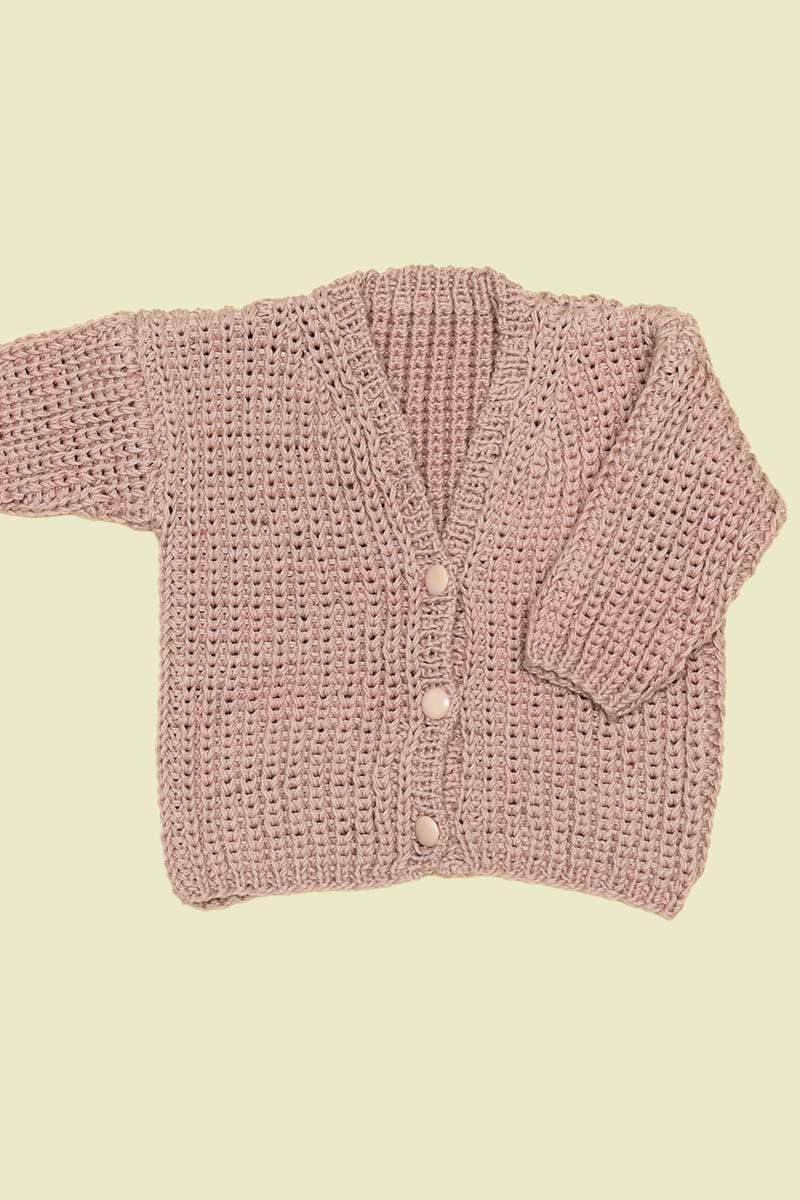 Strickset Jacke Aus Baby Cotton Von Lang Yarns 3 Strickset Jacke Aus Baby Cotton Von Lang Yarns – Bild 3